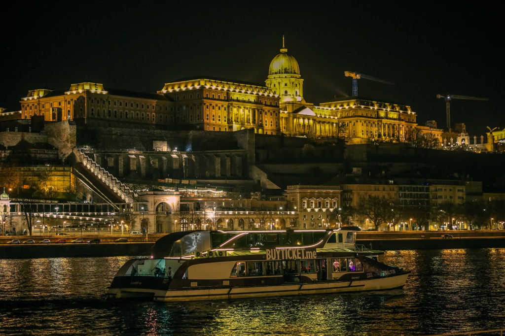 布达佩斯的夜景