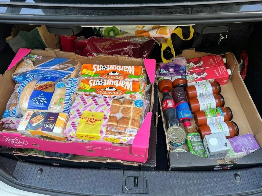 超市免费食品分发