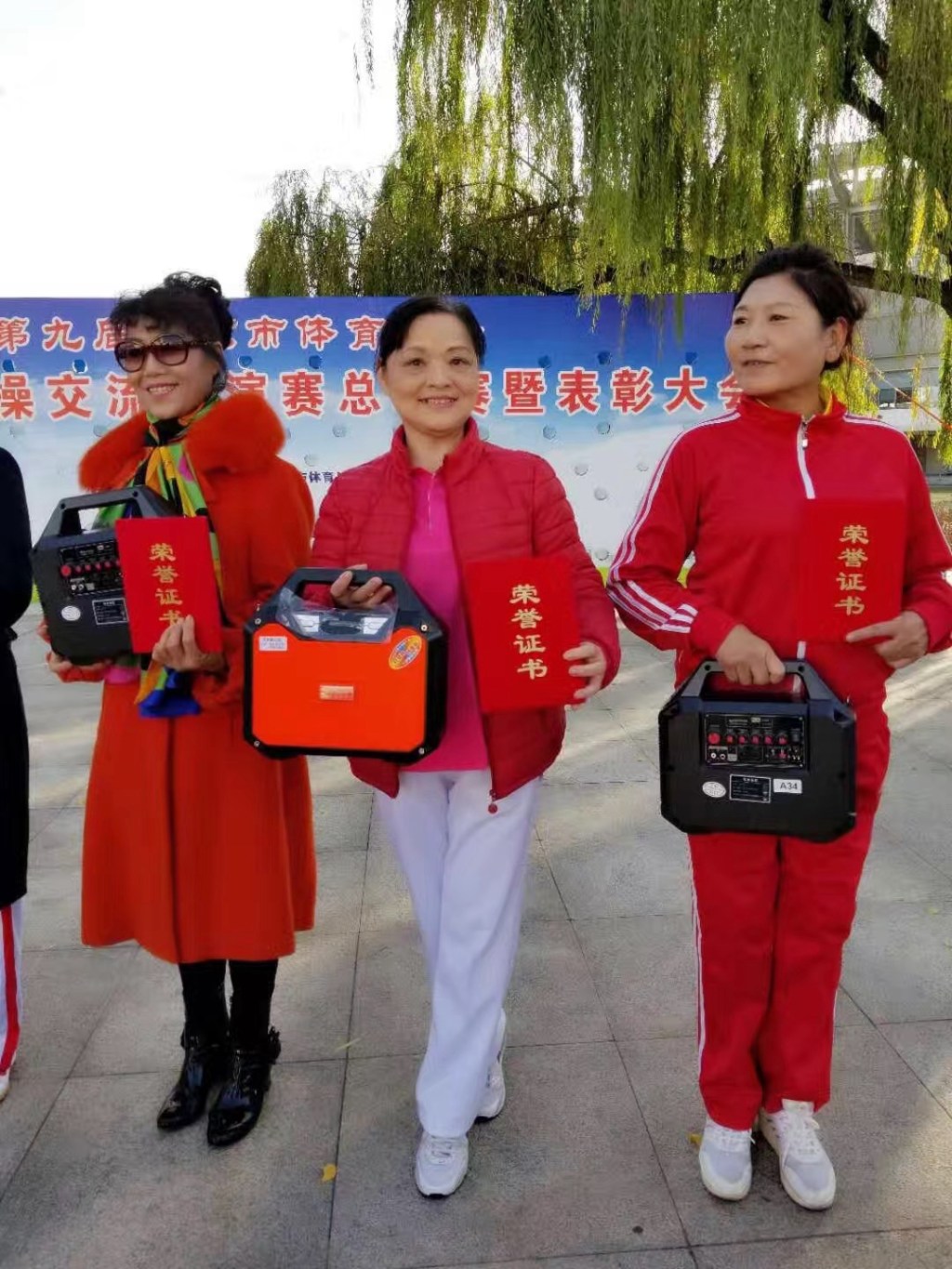 老娘获北京市回春操比赛一等奖