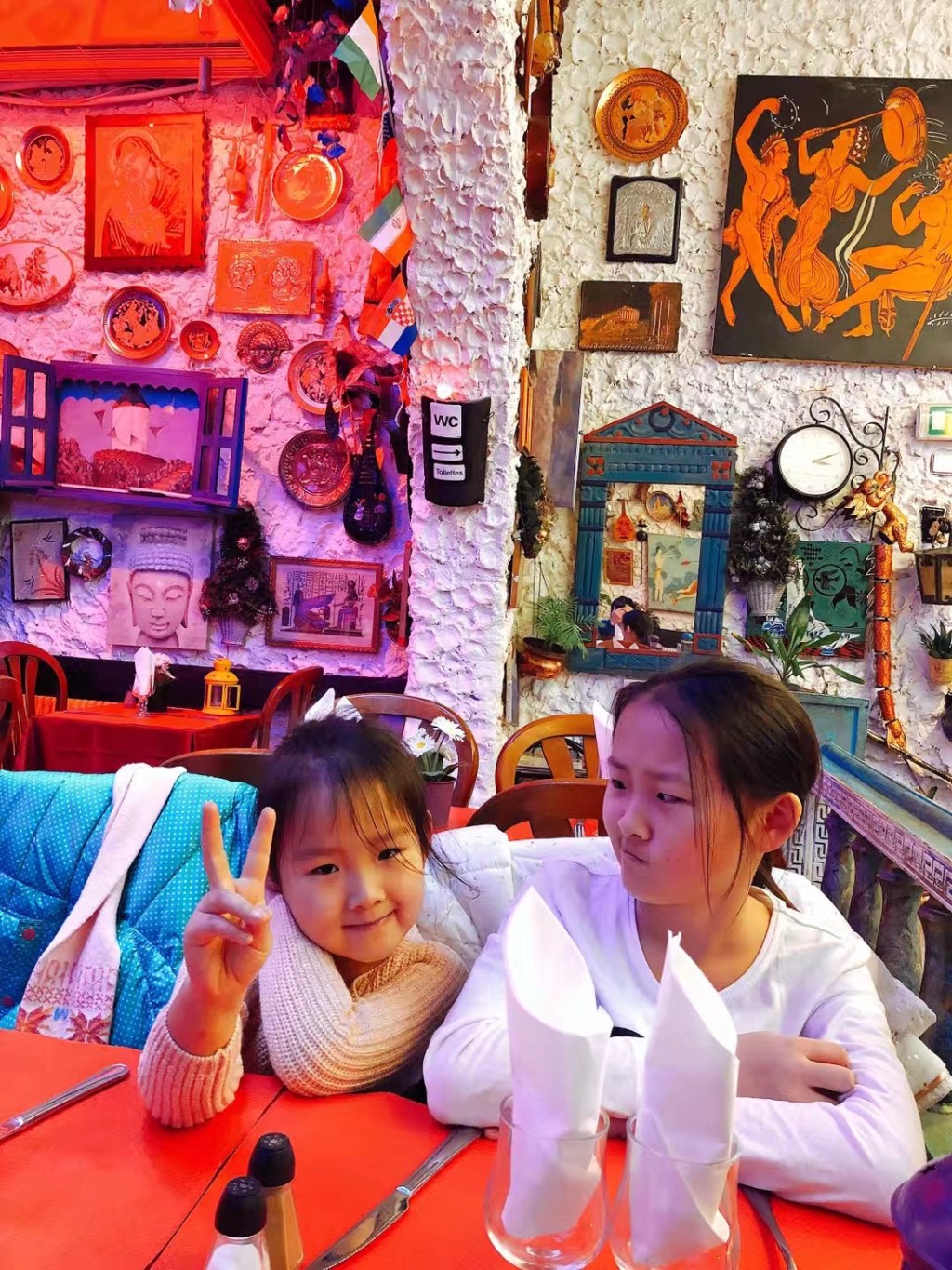 慢节奏的法式餐馆