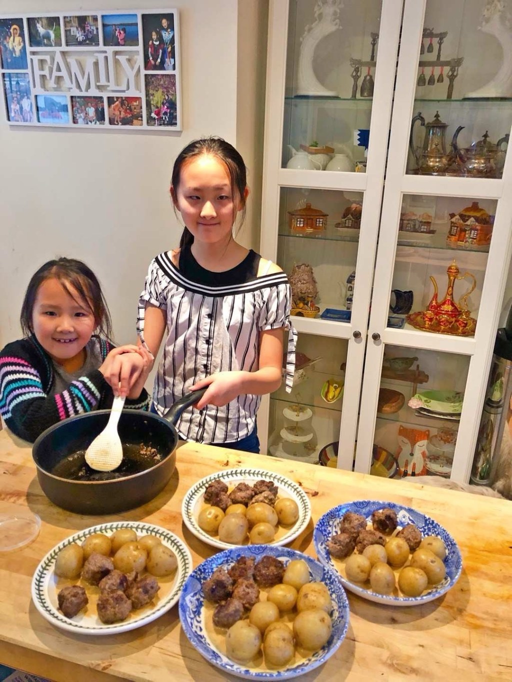 芊芊的厨艺和画作