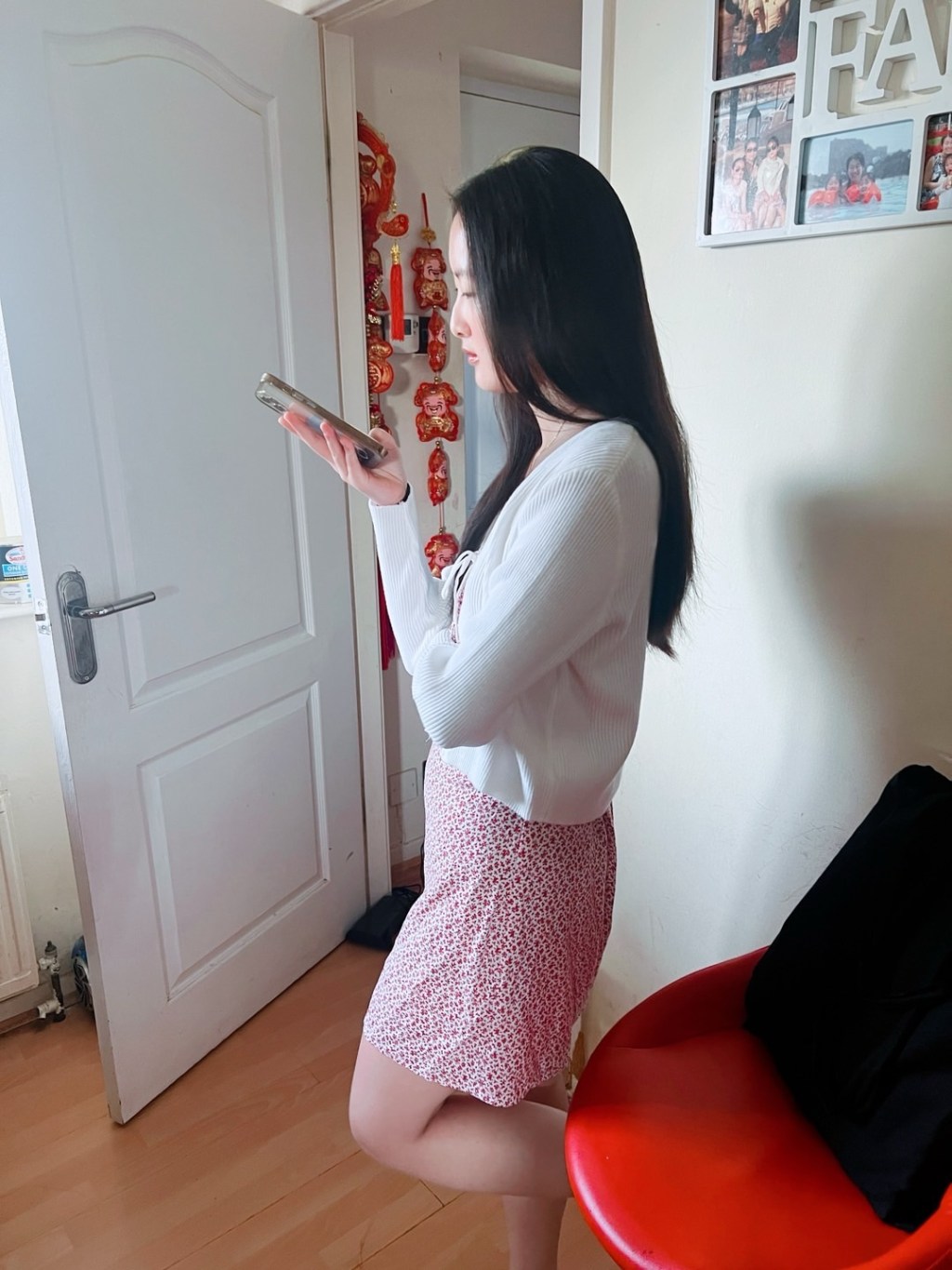 芊大小姐离开中学校园