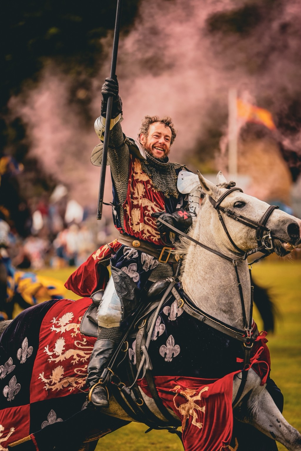 中世纪骑士表演