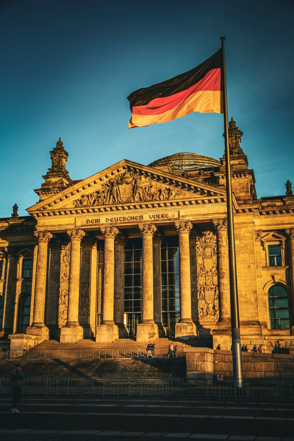 柏林墙和国会大厦